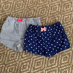 Carter’s Two-Pack Baby Girl Shorts